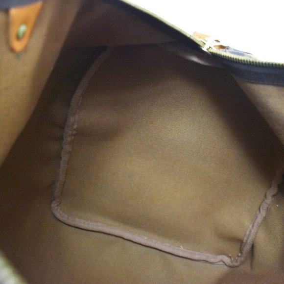 Authentic LOUIS VUITTON Keepall 50 Travel Hand Bag Monogram Leather - Picture 10 of 16